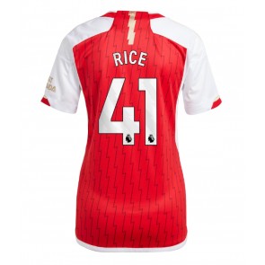 Arsenal Declan Rice #41 Hemmatröja Dam 2023-24 Kortärmad